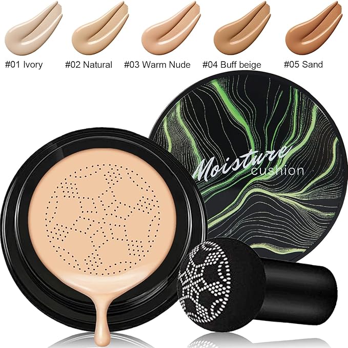 2 PCS Mushroom Head Air Cushion CC Cream