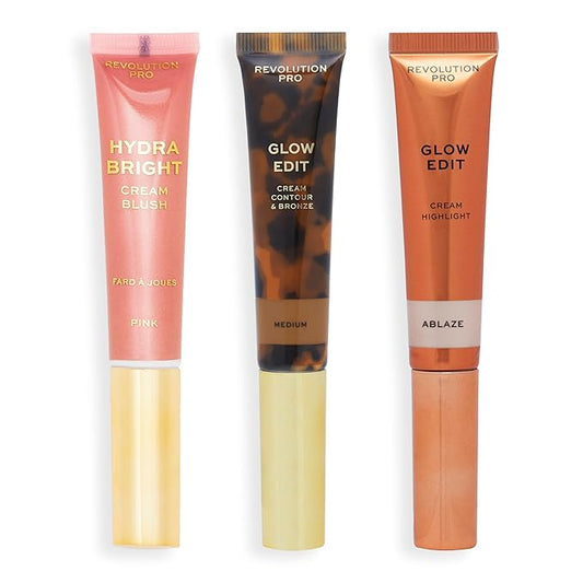 Cream Face Wand Trio, Cream Contour, 2x15ml