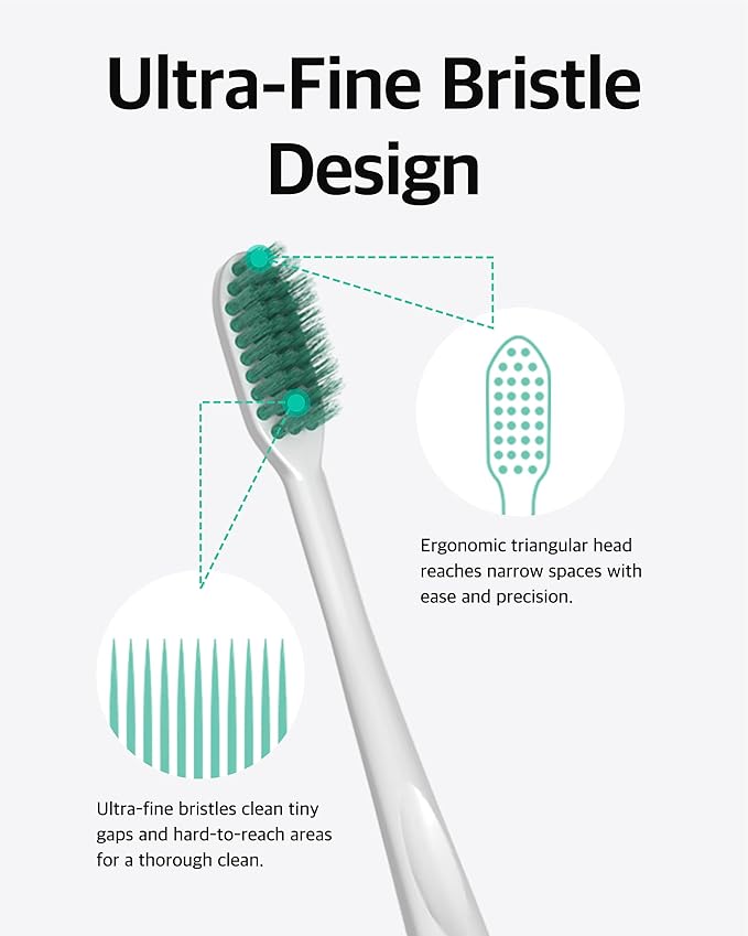 Whitening Set for Adults – 20g Enamel-Safe Whitening Toothpaste + Ultra-Fine Bristle Toothbrush (White), Pack of 3, Gentle on Sensitive Teeth and Gums, Travel-Friendly Oral Care Kit
