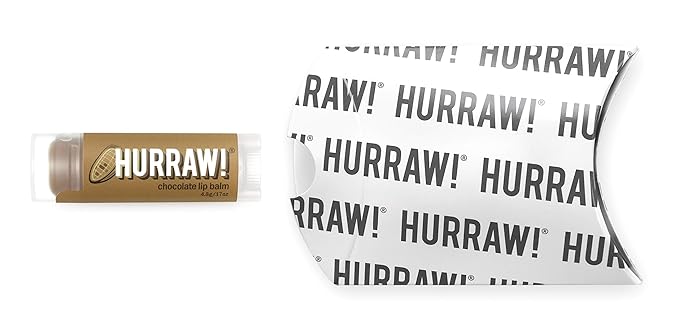 Hurraw! Chocolate Lip Balm: Organic, Certified