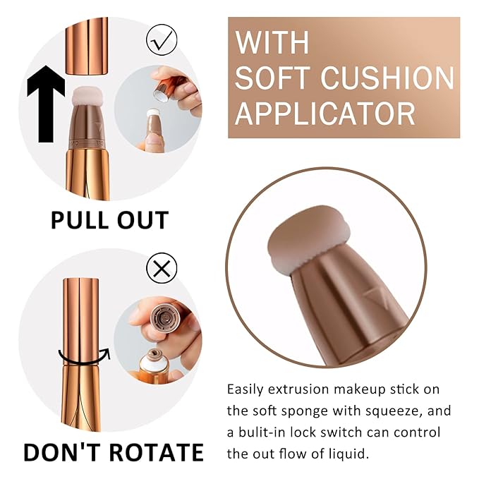 DAGEDA Blush Beauty Women Wand, Matte Liquid Cheek 0. (#02) 53oz