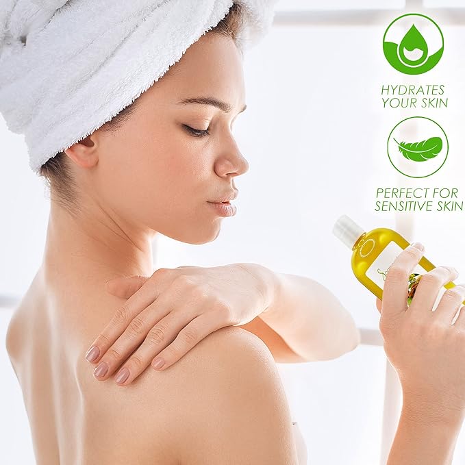 Soapeauty Golden Jojoba Oil | 100% Pure & Natural | Unrefined, Cold Pressed, Hexane Free | Moisturizing Oil for Skin, Face, Hair & Nails | 7 Lb