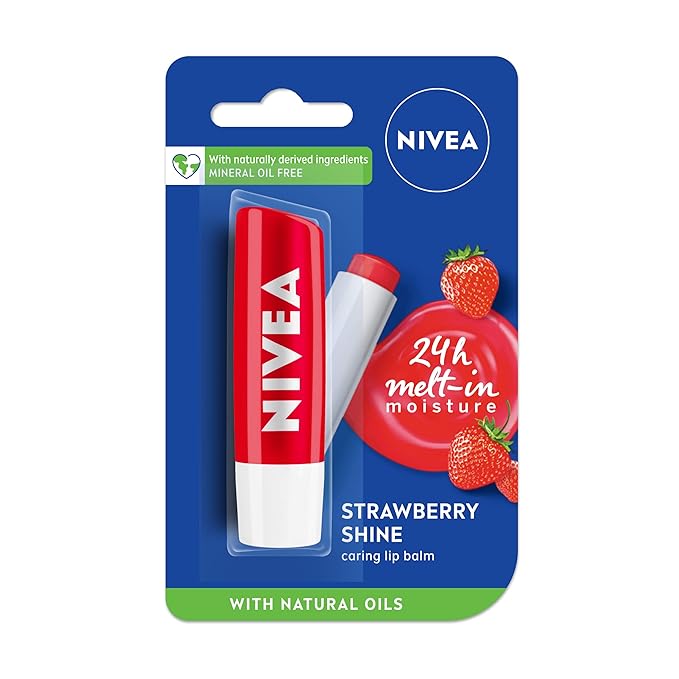 Nivea Lip Care Fruity Shine Strawberry,