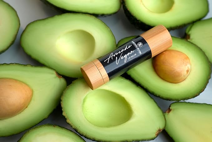 AVOCADO VEGAN LIP BALM, Clean, Light, Lips.
