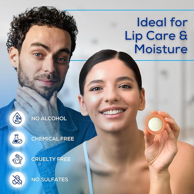 SoftBeso Lip Balm (Rose Gold-Vanilla) Flavored