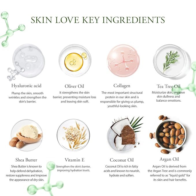 30pcs Valentines Day Gifts for Men & Women, Facial Skin Care Set & Spa Ki, Self-Care Relaxation Gift, Skin Care Collection, Tea Tree Essential Oil, Serum, Dad, Mother's Day, Christmas, Birthday