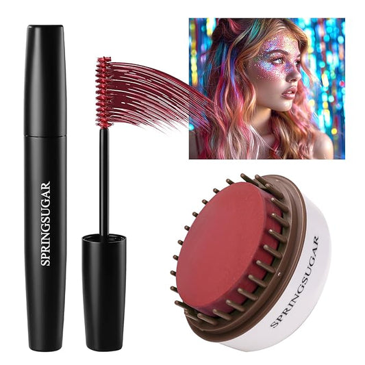 Red Temporary Hair Chalk Color