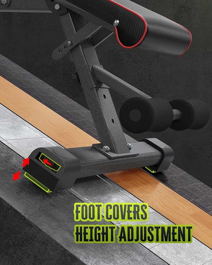 Adjustable Weight Bench for Bench Press 880LBS Stable 90 Degree