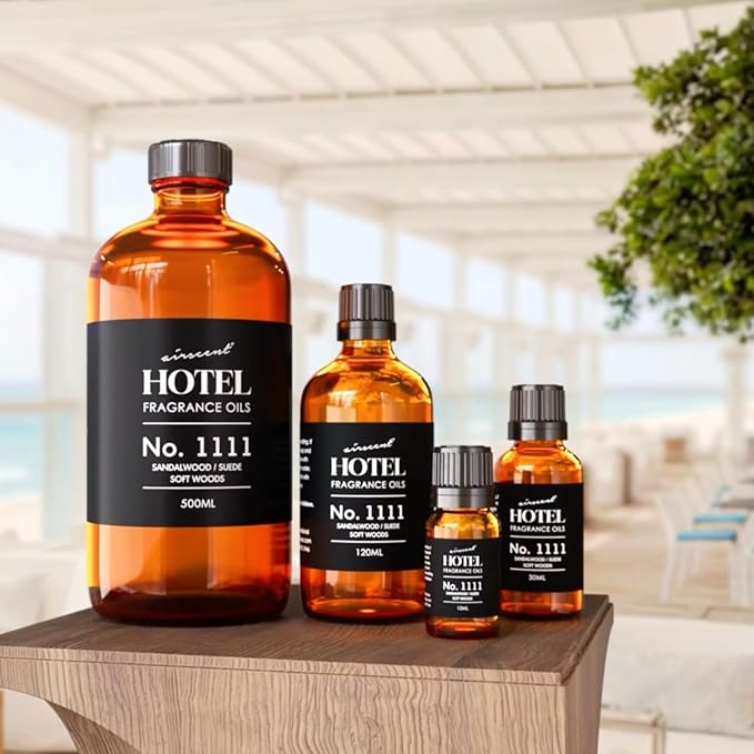 AirScent My Way Diffuser Oil Inspired by The 1 Hotel Miami Scent - Premium My Way Fragrance Oil Blend for Ultrasonic and Waterless Diffusers and Crafting - 10 mL, 0.34 fl oz Glass Dropper Bottle