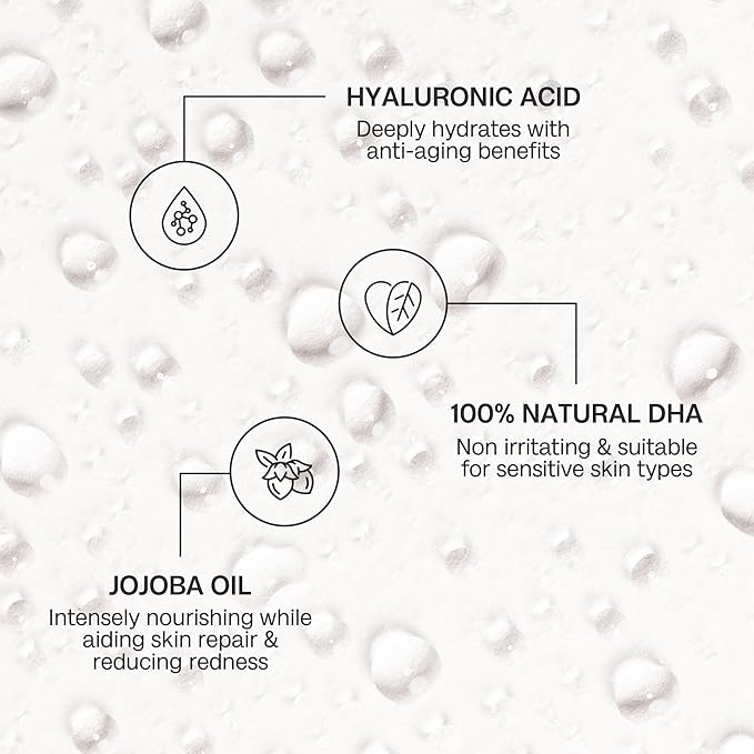 Bali Body Face Tan Mist - Ultra Dark | Self Tanner Spray with Hyaluronic Acid | Sunless Tanning Solution for Natural Glow | Quick-Dry, Streak-Free Formula | Vegan & Cruelty-Free (100 ml/3.4 fl oz)