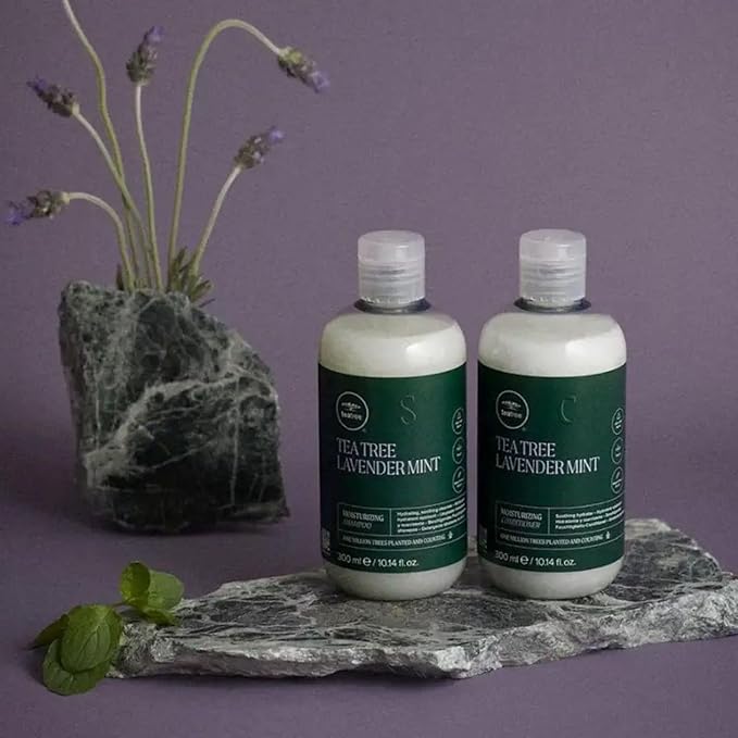 Tea Tree Lavender Mint Moisturizing Conditioner, Hydrates + Soothes, For Coarse + Dry Hair, 10.14 fl. oz.