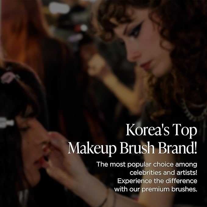 Piccasso Brush Korean Foundation Spatula – Professional Stainless Steel Makeup Tool for Thin, Seamless Foundation & Cream Blending (Rounded)