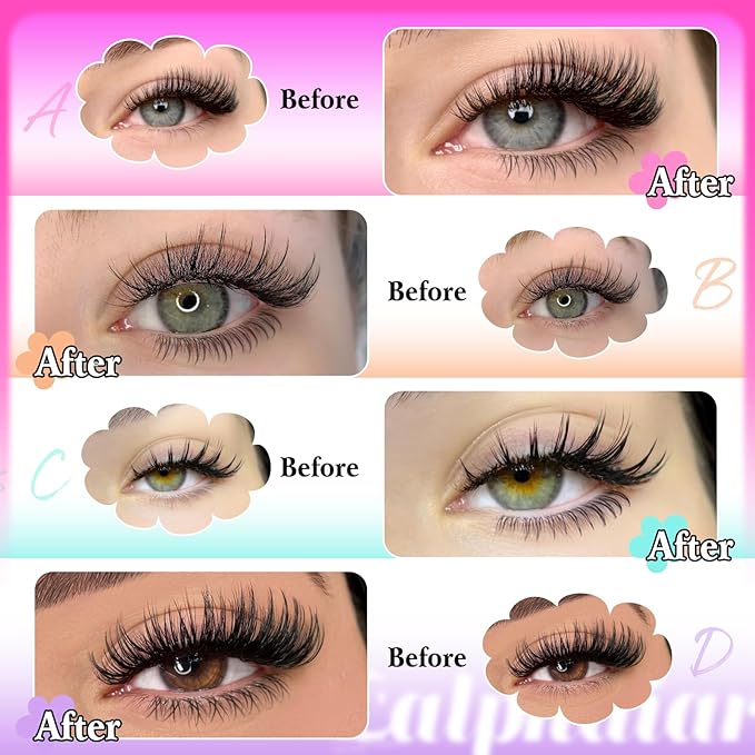 Bottom Lashes Natural Bottom Lash Clusters 4 Styles Lower Eyelash Extension Individual Lashes 216pcs Clear Thin Band Bottom Eyelashes Clusters DIY Lower Lashes Extensions by calphdiar