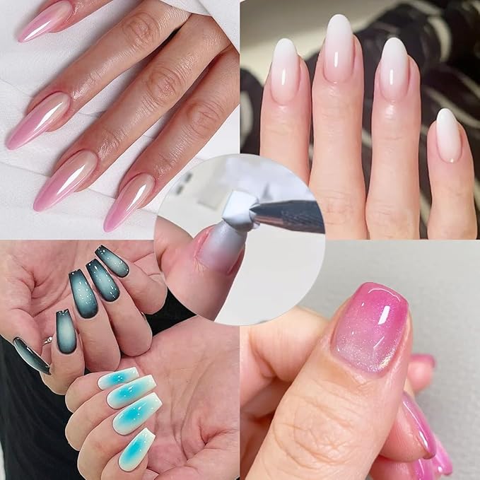 100Pcs Soft Nail Sponges for