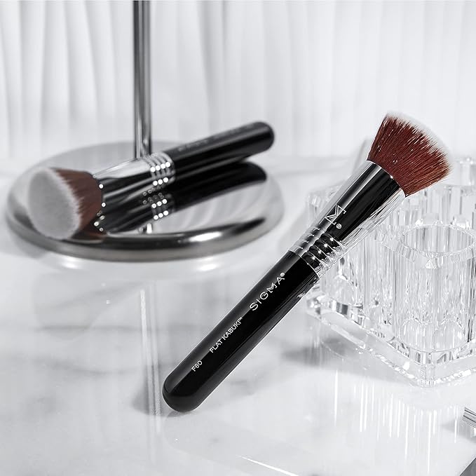 Sigma Beauty F85 Airbrush Kabuki Brush (F80 Flat Kabuki Brush)