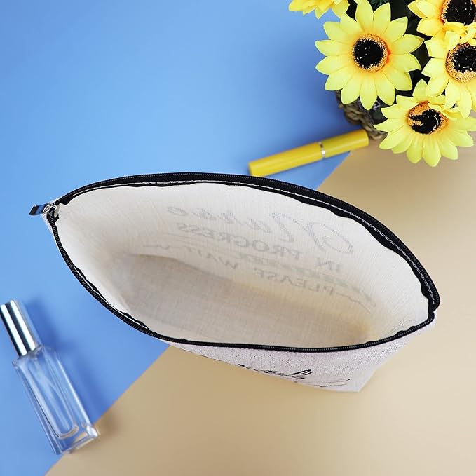 Nurse Appreciation Gift Makeup Bag RN Cosmetic Bag Graduation Nurses' Week Birthday Gift for Nursing School Student Women Coworker Sister Nurse Practitioner Present Travel Zipper Toiletries Pouch