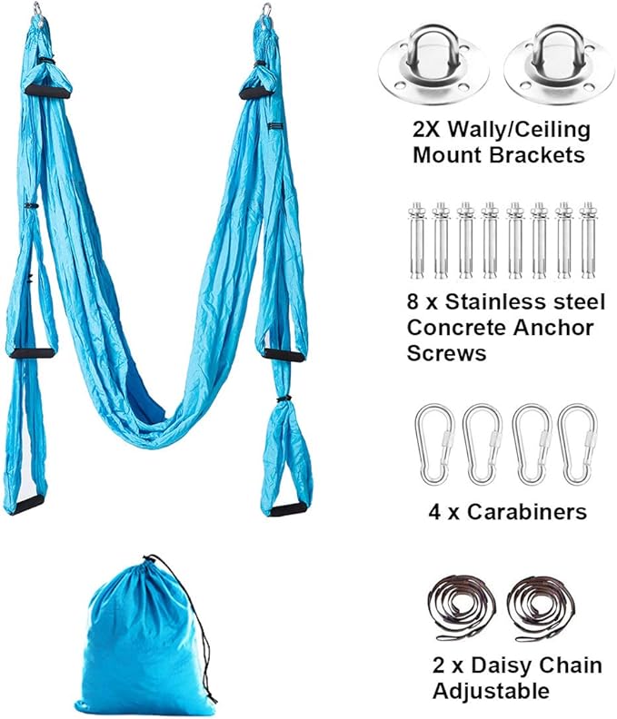 Aerial Yoga Swing Set Trapeze Yoga Hammock Kit