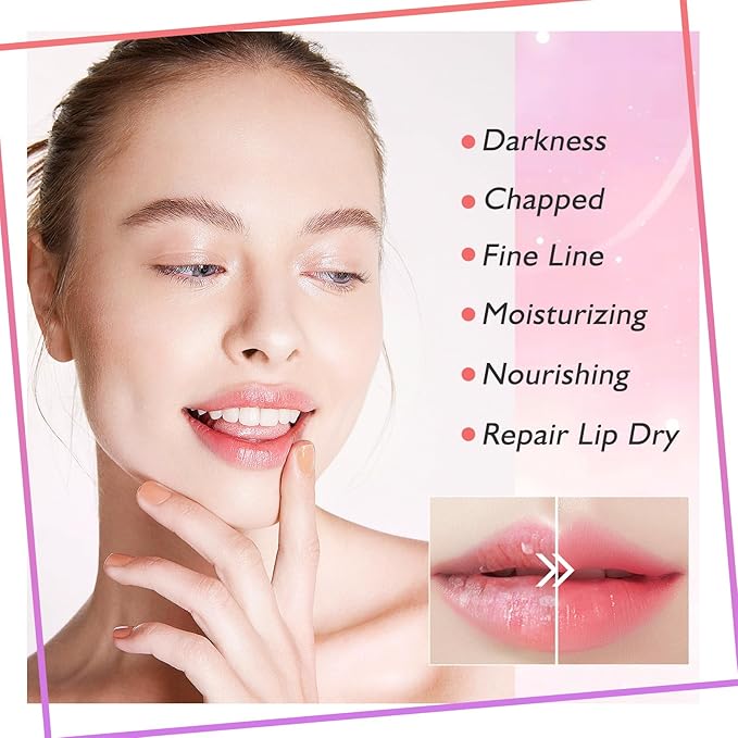 Adofect 30 Pieces Collagen Crystal Lip