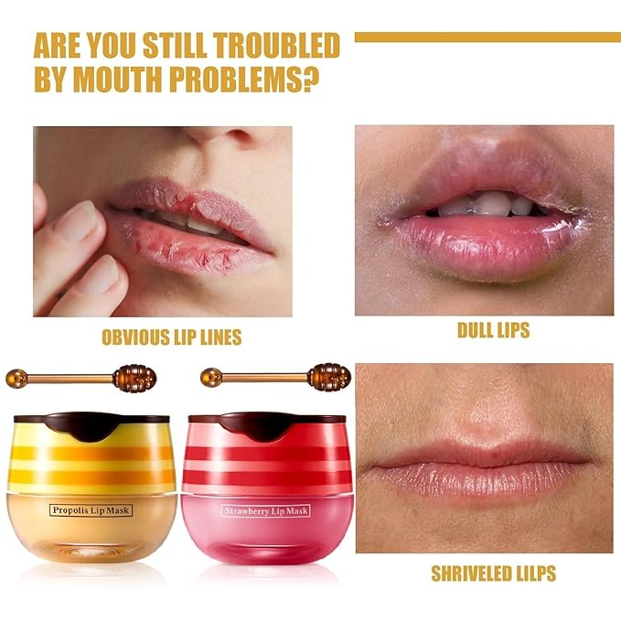 4 Pcs Lip Balm, Moisturizing Restors
