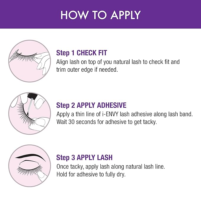 i-ENVY 10 Pairs So Wispy False Lashes (2 Pack), Premium Quality 100% Human Hair, Fluffy Feathered Eyelashes With Volume & Curl, Natural Look, Lightweight, Comfortable, Reusable for Everyday Wear