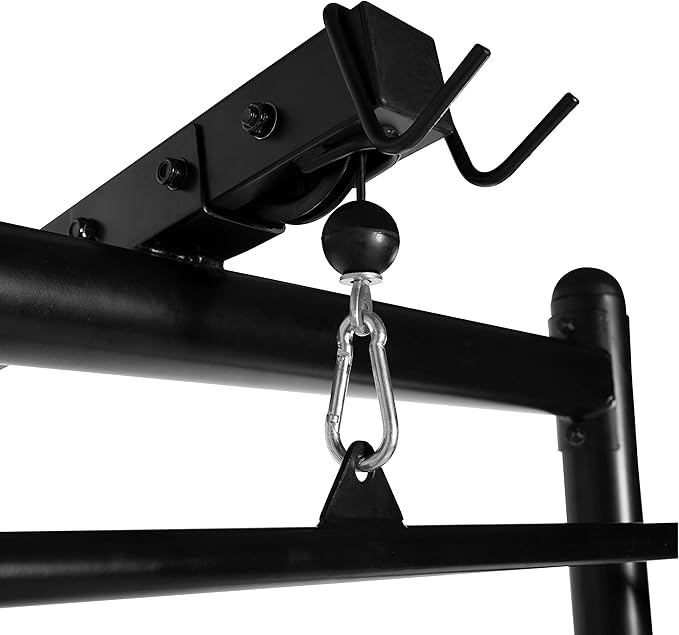 CAP Barbell Power Cage with High-Low Pulleys
