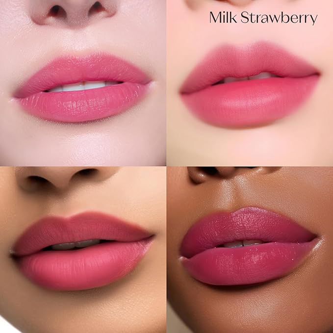 ETUDE Dear Darling Marker Tint #4 Mlik Strawberry (5g) | Hydrating & Long Lasting Lip Stain | High Pigmented Lip Maker with Easy Drawing Tip | Korean Lip Tint, Korean Makeup, Kbeauty