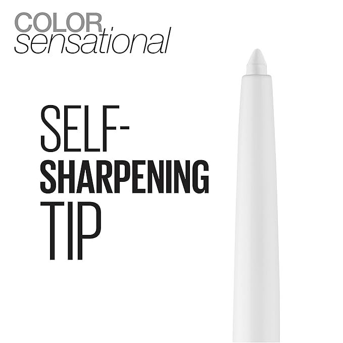 Maybelline Color Sensational Shaping Lip Liner with Self-Sharpening Tip, Clear, 1 Count