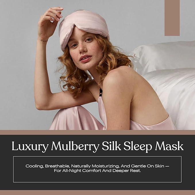 Lunya Men's Washable Silk Sleep Mask