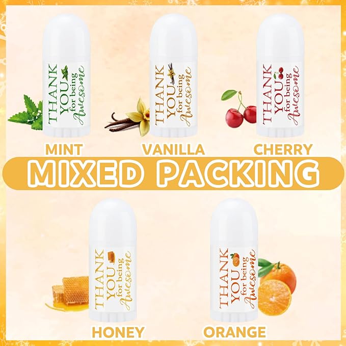 25 Pcs Mini Lip Balm Bulk Bridal