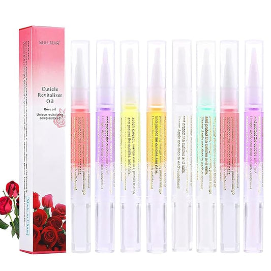 8Pcs Nail Cuticle Oils Nail