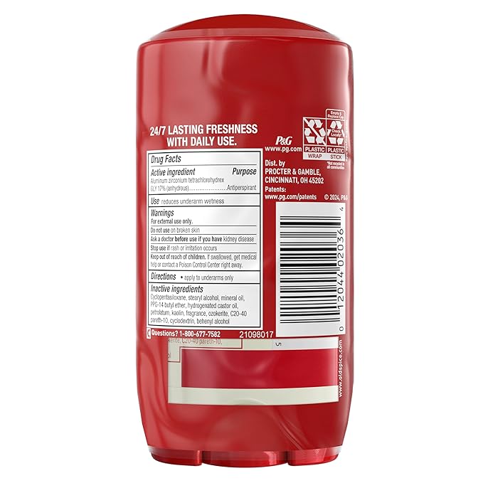 Old Spice Dry Feel Antiperspirant Deodorant for Men, 24/7 Freshness, 24/7 Sweat & Odor Protection, Gentle on Skin with Skin Conditioners, Fiji with Palm Tree + Coconut Scent, 2.6 oz (Pack of 2)