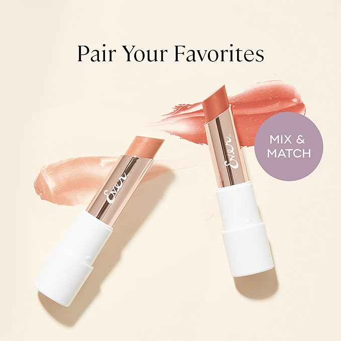 EVER Peptide Lip Therapy — Fig (Warm Mauve Tinted Balm with Peptides & Moisturizing Botanical Oils)