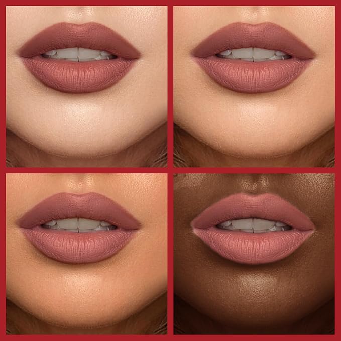 Matte Lip Liner, Highly Pigmented Natural Lip Makeup, Highly