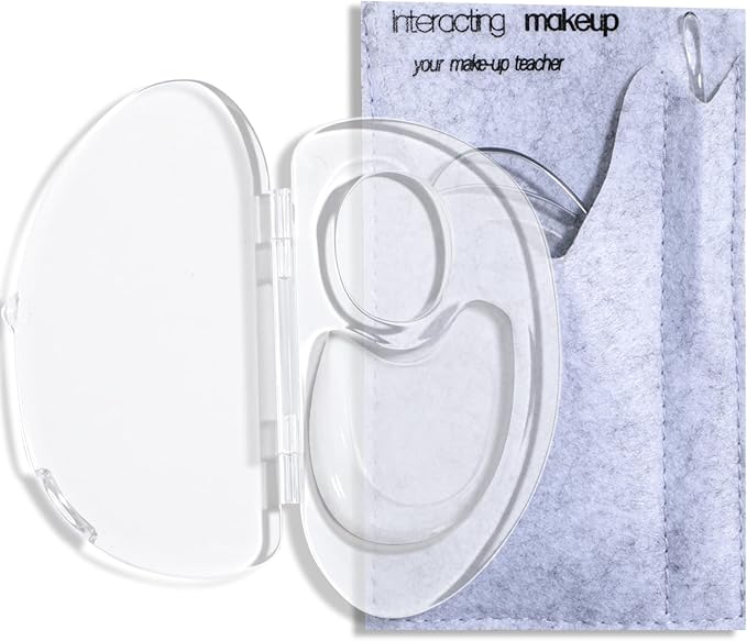 BS-MALL Makeup Mixing Palette Acrylic Mixing Tray