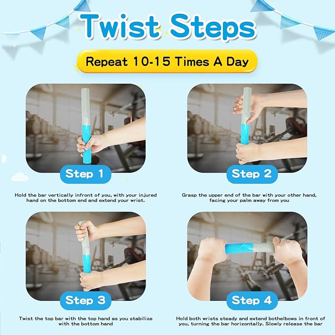 3Pack Stress Balls for Adults & 1Pack Twist