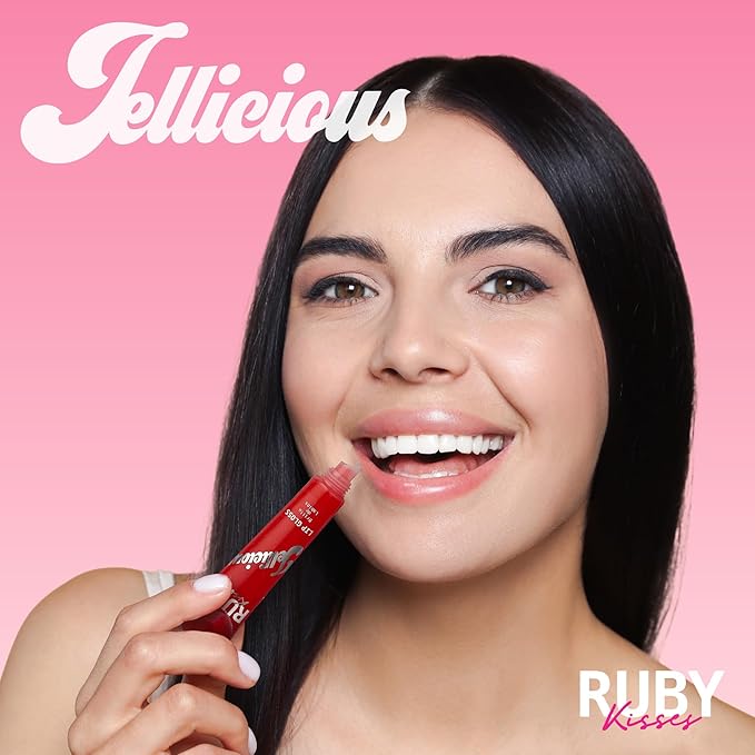 Ruby Kisses Jellicious Mouth Watering Lip Gloss (JLG01 & JLG03 & JLG13) Long Lasting Shine