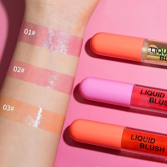 Boobeen Color Changing Liquid Blush Long Lasting Waterproof Dewy Finish