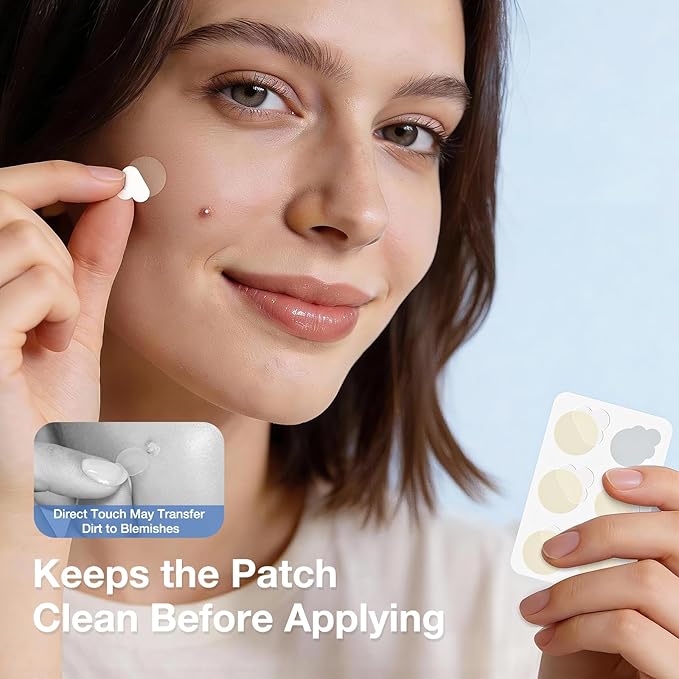 Invisible Daytime Pimple Patch–Ultra-Thin 0.2 mm Matte Hydrocolloid Acne Patch for Face, Makeup-Friendly with Waterproof Film, Clean-Care Complex, Patented Easy-Peel Design, 36 Count (Daytime)