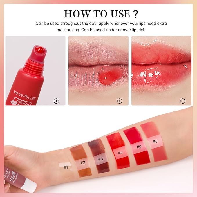 Erinde 3 Colors Lip Butter Balm Lips