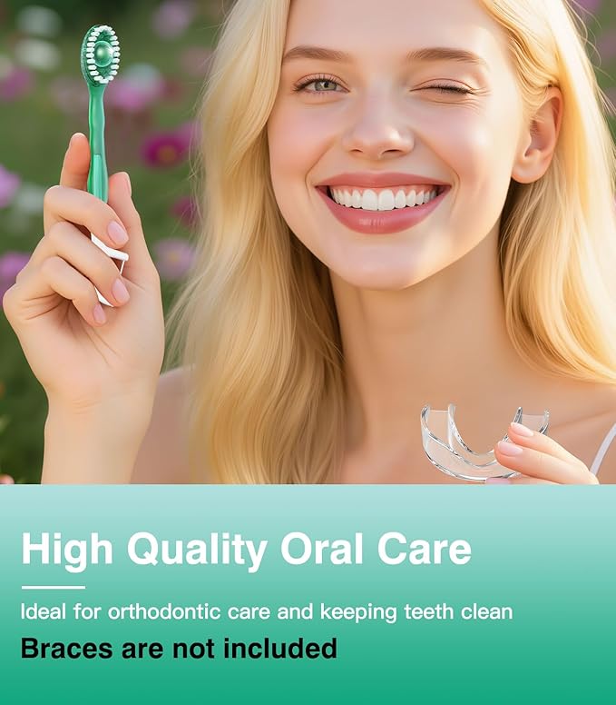 12 Pack 5 in 1 Disposable Mini Toothbrushes with Toothpaste, Floss, Pick & Tongue Scraper, Individually Wrapped, Portable Toothbrush Travel Set for Kids Adults, Green Tea Flavor