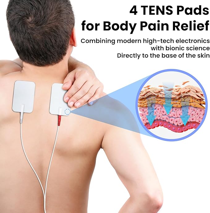 Creliver EMS Foot Massager for Neuropathy, NMES Foot Stmulator with 25 Modes 99 Intensities, Feet Circulation Stimulator for Neuropathy, Plantar Fasciitis, Gifts for Mom Dad