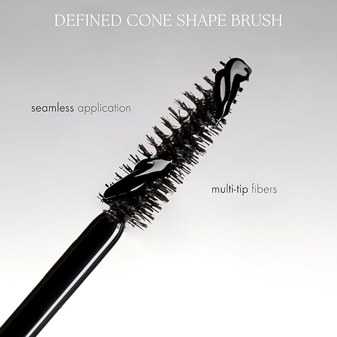 Blinc Amplified Tubing Mascara – Soft-Glam Volume & Definition, Longwear, Smudge & Flake Proof, Natural Bamboo Blend, Sensitive Eyes Safe, Washable