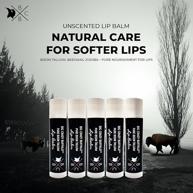 Pure Bison Tallow Beard Gift Set Naturally