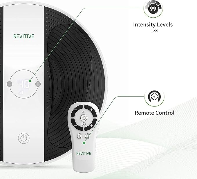 REVITIVE New ProHealth Circulation Booster - Relief for Occasional Tired Legs and Feet,White and Black