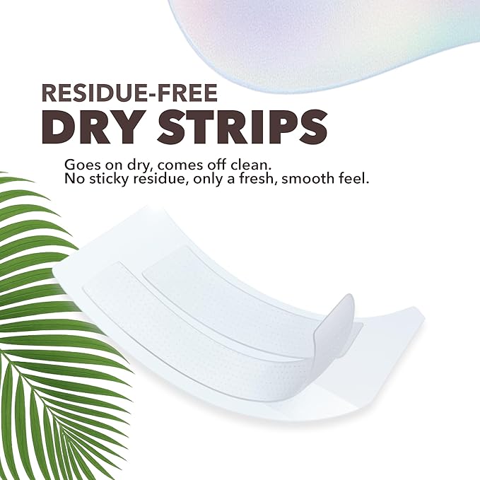 Purli Teeth Whitening Strips 9-Day Treatment – Natural Coconut Oil, Professional Effects, Gum & Enamel Safe, Dry Strip