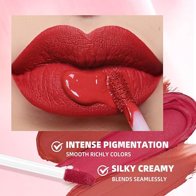 12 Colors Lip Gloss Set for Women, Hydrating Shiny Lip Glaze with High Pigment, Moisturizing Non-Sticky Lip Tint Set, Glossy & Nude Shades for Daily Makeup, Long-Lasting Lip Color Gift Kit (Set B)