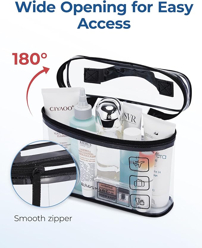 Bagsmart tsa approved toiletry bag,
