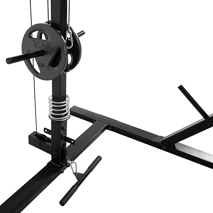 CAP Barbell Power Cage with High-Low Pulleys