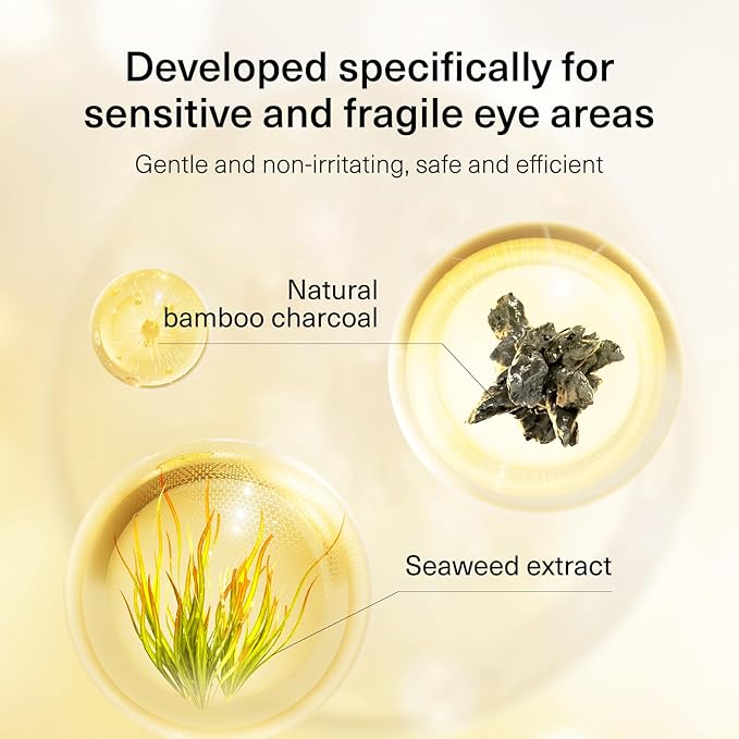 5 Pack Under Eye Patches 360° Fit, Full Coverage Eye Patch for Deep Cleansing, Moisturizing and Repairing, The Nemesis of Dark Circles, Night Rescue, Safe for Sensitive Skin, Travel Essentials