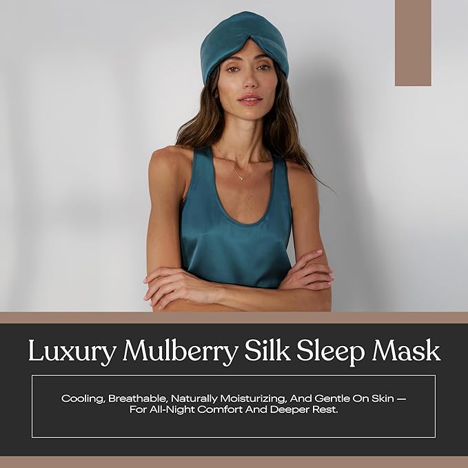 Lunya Men's Washable Silk Sleep Mask